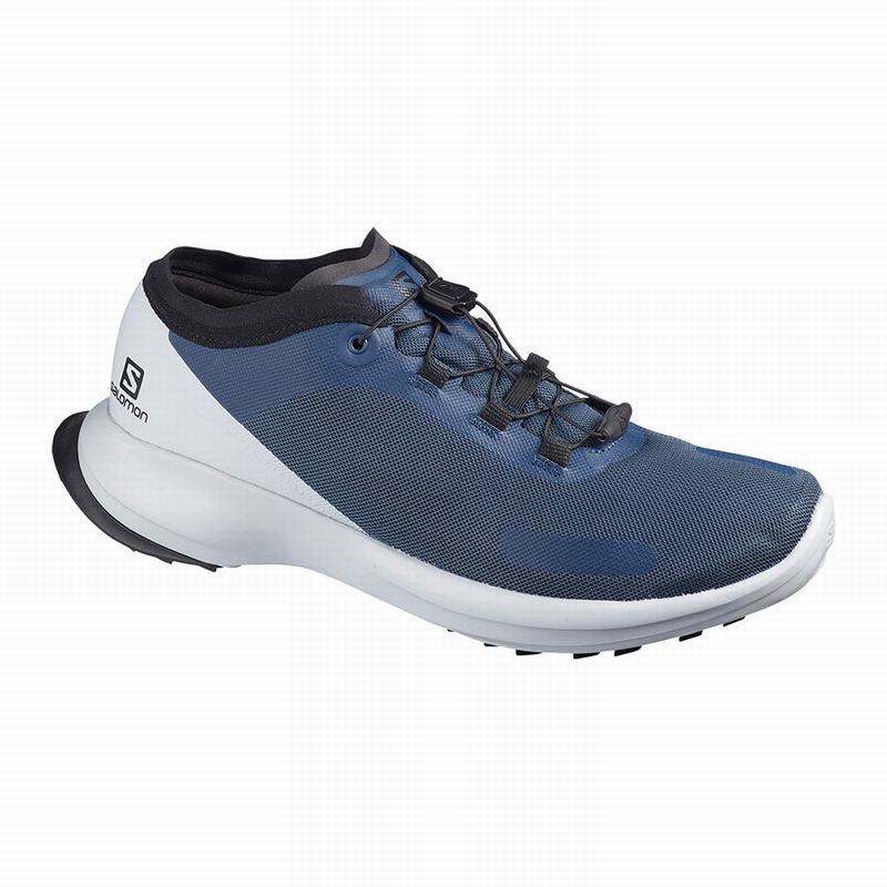 Zapatillas Trail Running Salomon Hombre Azules - Salomon Argentina SENSE FEEL ,890534-PGD